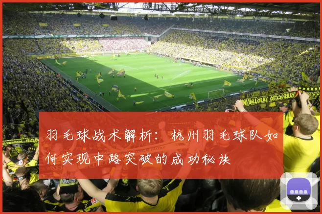 羽毛球战术解析：杭州羽毛球队如何实现中路突破的成功秘诀